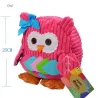 Cute Kid Plush School Backpacks 25cm Animal Figure Bag Kid Girls Boys Gifts Toy Owl Cow Frog Monkey schoolbag