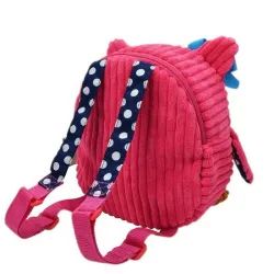 Cute Kid Plush School Backpacks 25cm Animal Figure Bag Kid Girls Boys Gifts Toy Owl Cow Frog Monkey schoolbag