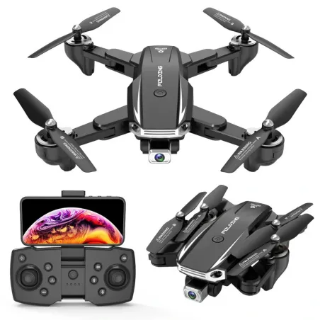 S6 - WIFI - FPV - GPS - 4K Dual Camera - Foldable - RC Drone Quadcopter - RTF