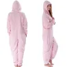 Winter Warm Pyjamas Women Onesies Fluffy Fleece Jumpsuits Sleepwear Overall Plus Size Hood Sets Pajamas Onesie For Women Adult