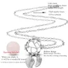 EUDORA 18mm feather necklace - 18MM chime ball chain for pregnant women - as gift