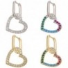 Crystal earring - with hook - star / heart / clip shapedEarrings