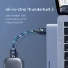 UGREEN - HUB USB C double type-C vers multi USB 3.0 4K HDMI - adaptateur Thunderbolt 3 - pour MacBook Pro Air