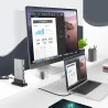 11 in 1 USB C HUB Type C to Multi HDMI RJ45 VGA USB 3.0 2.0 with Power (100W )Adapter Docking Station for MacBook Pro USB-C Hub