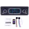 Bluetooth car radio Din 1 - AUX/TF/USB FM/MP3 - 60Wx4 - handsfree callingRadio
