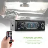 Bluetooth car radio Din 1 - AUX/TF/USB FM/MP3 - 60Wx4 - handsfree callingRadio