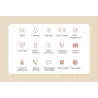 2021 - smart watch for women  - heart rate - blood pressure - waterproof