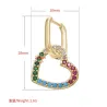Crystal earring - with hook - star / heart / clip shapedEarrings