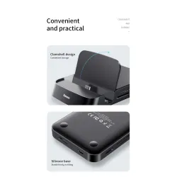Baseus - docking station - charger with stand - type-C HUB to HDMI - for Samsung S20 S10 / Huawei P30Chargers