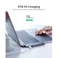 UGREEN - HUB USB C double type-C vers multi USB 3.0 4K HDMI - adaptateur Thunderbolt 3 - pour MacBook Pro Air
