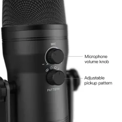 FIFINE - recording microphone - podcast - USB - for PC / PS4 /Mac