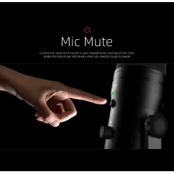 FIFINE - recording microphone - podcast - USB - for PC / PS4 /Mac