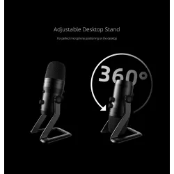 FIFINE - recording microphone - podcast - USB - for PC / PS4 /Mac