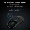 Honeycomb deluxe lightweight gaming mouse - 67gram -  ultra weave cable for computer gamer