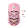 Honeycomb deluxe lightweight gaming mouse - 67gram -  ultra weave cable for computer gamer