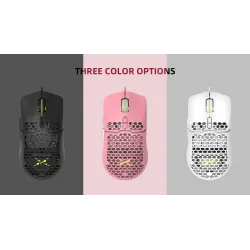 Honeycomb deluxe lightweight gaming mouse - 67gram -  ultra weave cable for computer gamer
