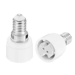 E14 vers MR16 - douille de base - adaptateur d'ampoule - convertisseur - 2 pièces