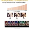 T33CM 26CM RGB led ring light - with tripod - photography - makeup - selfies - video - live