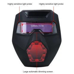 Grinding / welding helmet - automatic dimming - detachableHelmets