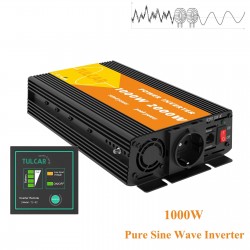 Pure sine wave converter DC 12V to AC 220V 230V - car power supply - inverter - 1000W