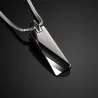 Collier avec pendentif de tungstène