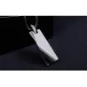 Collier avec pendentif de tungstène