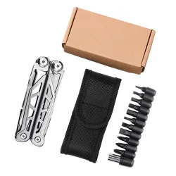 Camping multi tool - pliers / cable wire cutter / folding knife - HRC78KKnives & Multitools