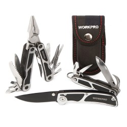 Camping multi tool - pliers / knife / cutter / saw