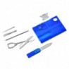 10 in 1 pocket multi tool - credit card shaped - knife / needle / scissors / screwdriverKnives & Multitools