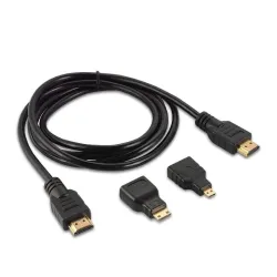 HDMI vers mini - câble micro HDMI fixé à 1,5 m