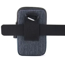 Men's casual waist bag - with belt and zipper - ideal for traveling - waterproof - outdoor sport - recreation
