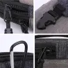 Men's casual waist bag - with belt and zipper - ideal for traveling - waterproof - outdoor sport - recreation