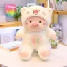 Piggy shaped toy - soft plush pillow