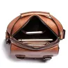 Sac bandoulière / bandoulière vintage - cuir véritable