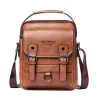 Sac bandoulière / bandoulière vintage - cuir véritable