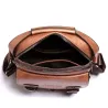 Sac bandoulière / bandoulière vintage - cuir véritable