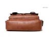Sac bandoulière / bandoulière vintage - cuir véritable