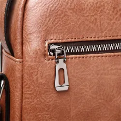Sac bandoulière / bandoulière vintage - cuir véritable