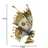 Vintage brooch - fairy with butterfly wings