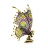 Vintage brooch - fairy with butterfly wings