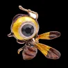 Big-Eye - abeille - broche strass