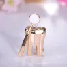 Dentist mirror / tooth - elegant brooch