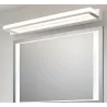 Modern bathroom mirror light - LED - stainless steel lamp - 9W - 42cm