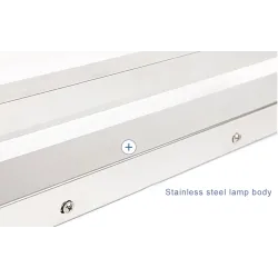 Modern bathroom mirror light - LED - stainless steel lamp - 9W - 42cm