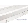 Modern bathroom mirror light - LED - stainless steel lamp - 9W - 42cm