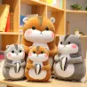 Oreiller en forme de hamster - peluche