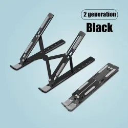Aluminum laptop / tablet stand - adjustable bracket - non-skid