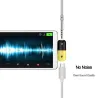 USB type-C - 3.5mm jack - aux audio charger - OTG converter - adapter - capsule shape
