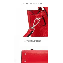 Luxury Genuine Leather Women Handbag Brand Design Shoulder Bag Women Casual Ladies Leather Totes Bag Crossbody Messenger Bag