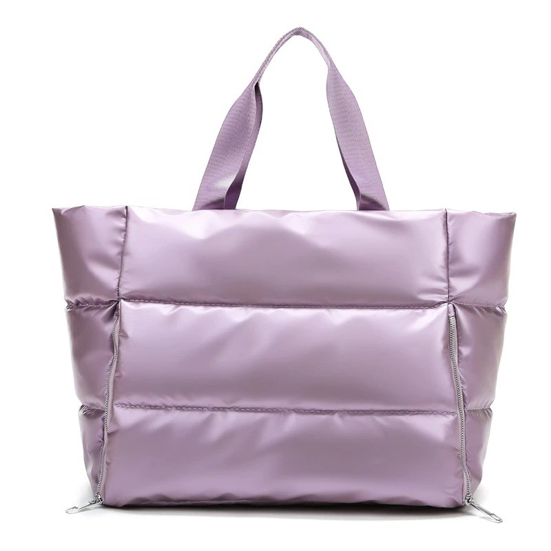 Large capacity shoulder bag - waterproof - down cotton